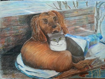 Дякина Дарья,  "Холодно"